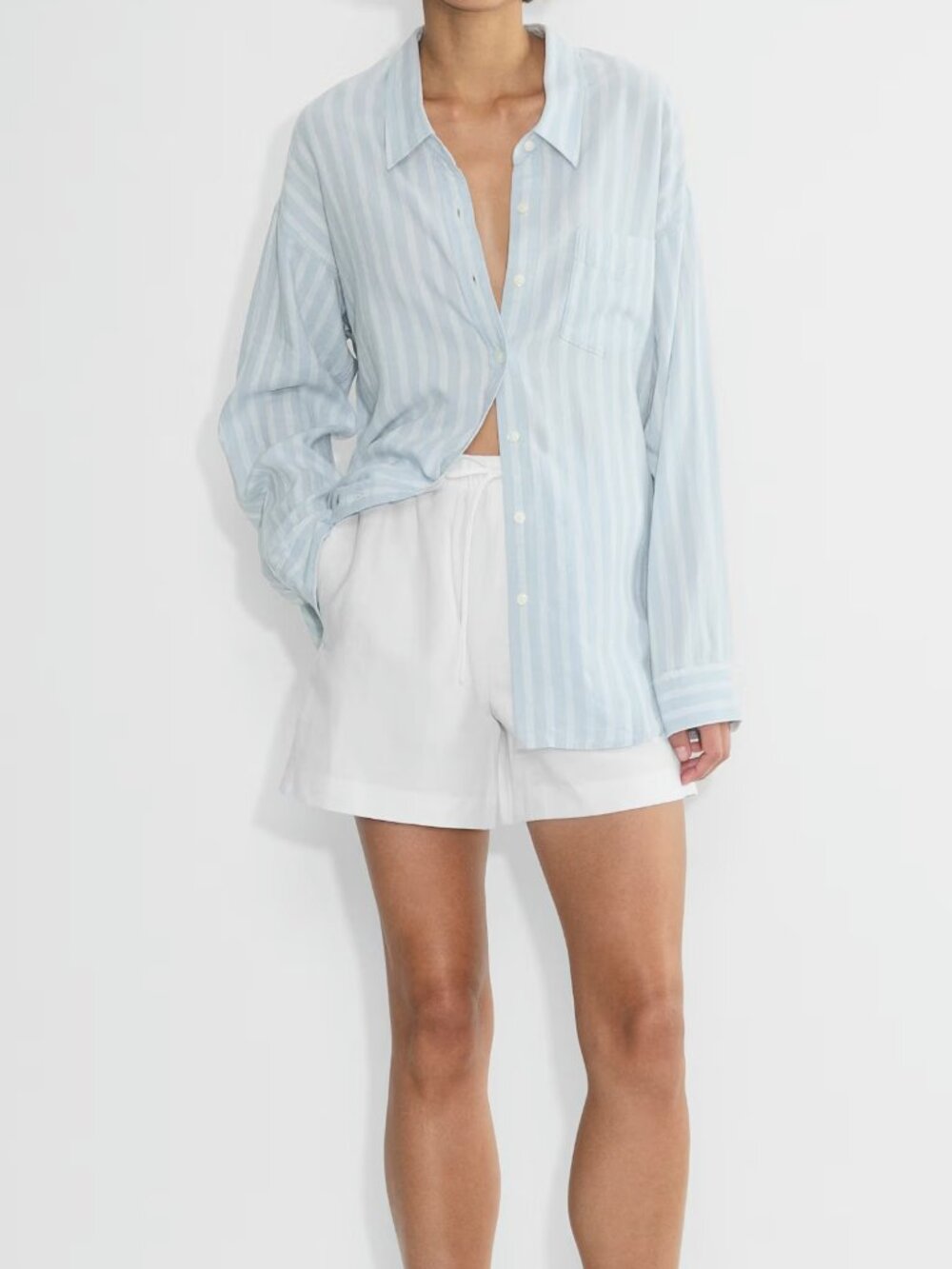 Wilfred Aritzia Relaxed Linen Shirt
